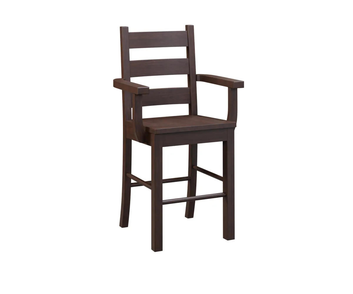 Retro 24" Bar Chair - Image 2