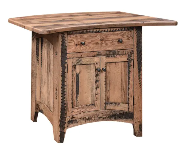 Illusions Island - Reclaimed Oak