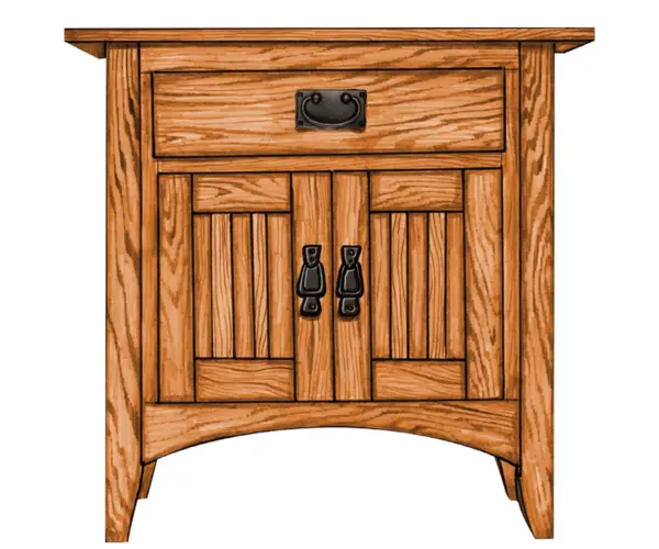New Mission Nightstand