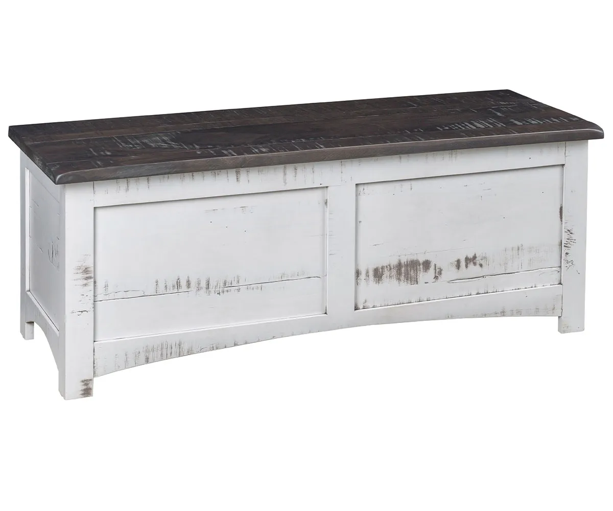 Barn Floor Blanket Chest