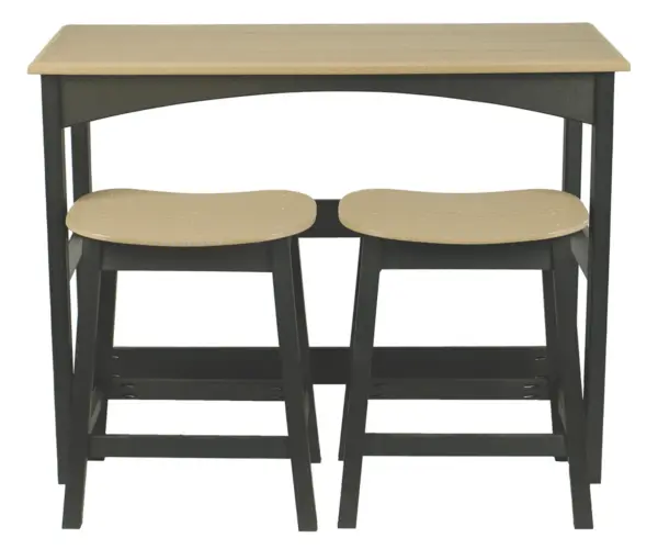Columbia Breakfast Bar and Saddle Stools